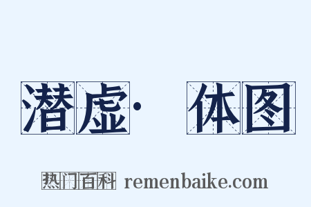 潜虚·体图是什么意思的图片